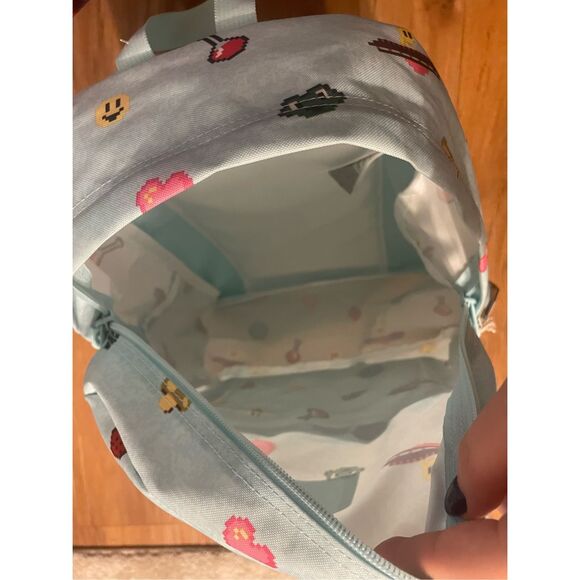 Jansport Emoji Children's Blue School Backpack NEW - Picture 5 of 5